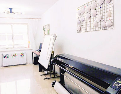 Corner of studio