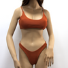 Low Rise Skirted Two Piece Swimsuits Brazilian Bikini Set for Woman 2021