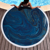Custom Marble Light Weight Quick Dry Microfiber Beach Towel for Summer