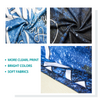 Factory Hot Seller Marble Quick Dry Round Microfiber Beach Towel with Tassels For Summer