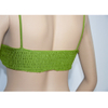 Costom Crinkle Green T Shirt Bikini Top Two Piece Swimsuits for Woman 2020 