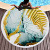 Factory Custom Larger Marble Quick Dry Round Microfiber Beach Towel Cheap For Summer